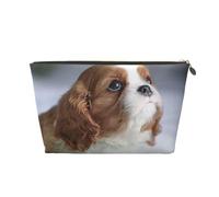 Cara del Cavalier King Charles Spaniel, Bolsa de Maquillaje Bolsa de cosméticos Bolsa de artículos de tocador de Viaje portátil Bolsa de artículos de tocador