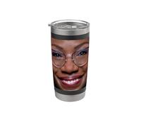 Cara del juez de la Corte Suprema de U..S Ketanji Brown Jackson Vaso térmico de acero inoxidable de doble pared