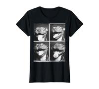Cara Divertida de Perro Pitbull para Selfie Positiva Camiseta gráfica económica