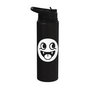Cara épica Vampiro Y2K Emo Goth Stainless Steel Insulated Water Bottle