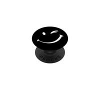 Cara guiñando, guiño Sonrisa PopSockets PopGrip Adhesivo