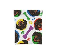 Cara juguetona de Perro Salchicha, Squeeze Top Wallet Bolsa de Almacenamiento para Mujer Monedero pequeño Bolsa de Cambio