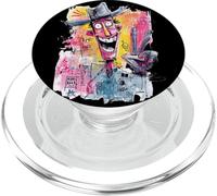 Cara Loca Paz Graffiti Pop Personaje Arte Gráfico Hombre PopSockets PopGrip para MagSafe