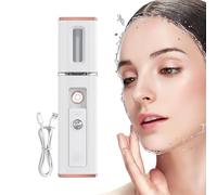 Cara Mister recargable, Beauty Facial Mist Spray, Electric Facial Spray Mister, Fine Water Mist Face Skin Humedecer for Deep Skin Hydration for Traveling, Studying
