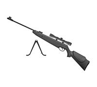 Carabina Ekol Major Cal. 4,5 Aire comprimido (Piston Gas), Potencia 3,4j, 310 m/s + bipode + Visor 4x32 con monturas. Solo para Uso Deportivo y Airsoft.