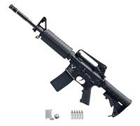 Carabina Hunstman Arms M4 Carbine CO2 (4,5mm) | Pack Que Incluye: Rifle Tipo metralleta semiautomática de Aire comprimido + CO2 + balines (Bolas de Acero BB's)