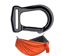 Carabiner Clip, pequeño Zinc Alloy Hook, High Strength Portable Gear for Camping, Hiking, and Backpacking,3,27 x 2,17 x 0,39 pulgadas, Zinc Alloy Material, Heavy Duty