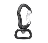Carabiner Clip Set, Backpacking D Ring, 1.14 X 2.83 Inches Small Size Lightweight Gear Fastener, Metal Locking Hook, Utility Clips for Securing Pets, Outdoor Camping, Hiking, Hammock