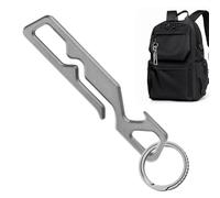 Carabiner Llave Carabista Llavero - Clip de Cadena de Llaves en Titanio Carabiner | Llavero de Hebilla de Cinturón Ligero para Exteriores, Camping, Escalada,