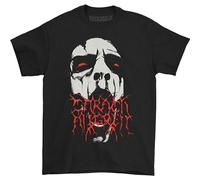 Carach Angren Mens Face T Shirt Fashion Retro Clothing Round Neck Short Sleeves Black XXL