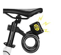 CARACHOME Candado Moto Alarma, Alarma Sonora 110 dB, Cerradura antirrobo Impermeable, candado Bicicletas Alarma para Bicicletas Motocicletas