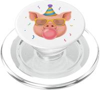 Caracol Divertido Introvertido Humor Antisocial PopSockets PopGrip para MagSafe