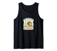 Caracol Sin Prisa No Preocupaciones Camiseta sin Mangas