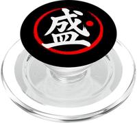 Carácter Kanji de palabra japonesa "florecer" PopSockets PopGrip para MagSafe