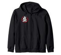 Carácter Kanji de palabra japonesa "florecer" Sudadera con Capucha