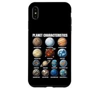 Características del Planeta Gráfico Educativo de Ciencias espaciales Carcasa para iPhone XS MAX