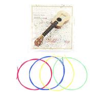 Características: Un Conjunto de 6 Cuerdas: A-1st Juego de Cuerdas para Ukelele, Cuerdas de Guitarra, Coloridas, Transparentes, Cuerdas de Nailon para Ukelele, Juego de 6