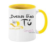 CARAJOTE Taza Serie Carnaval Buenos días tú (Amarillo)