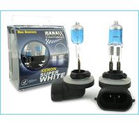 CARALL 2 Piezas de Lámparas Halógenas de 12V Blancas con Efecto Xenón (881 H27 12V 27W Attacco PGJ13)