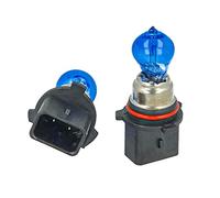 CARALL 2 Piezas de Lámparas Halógenas de 12V Blancas con Efecto Xenón (P13W 12V 13W PG18.5d-1 12277C1)