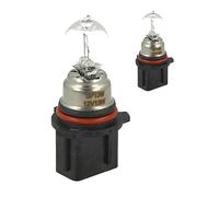 CARALL 2 Piezas de Lámparas Halógenas de 12V para Auto (P13W 12V 13W PG18.5d-1)