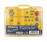 CARALL Kit de 17 unidades bombillas de repuesto,Kits de bombillas universales,Coche Bombilla Set Con Fusibles H7 12V 55W