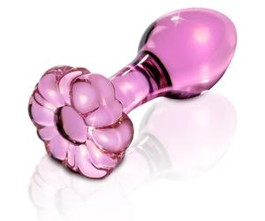 Carámbanos anales de vidrio número 48, Ancho 100 mm, Longitud 150 mm, Profundidad 70 mm, Departamento Couple, Poids 0.164 Kg, Colores Blanco