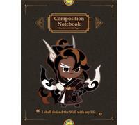 Caramel Arrow Cookie Composition Notebook: Kingdom Run Journal with 120 wide ruled pages in a large 8.5 x 11 for school notes and everyday planning