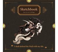 Caramel Arrow Cookie Sketchbook: Kingdom Run Drawing Journal with 120 blank pages in an 8.5 x 8.5 Art Doodle Pad for kids teens and creative artists