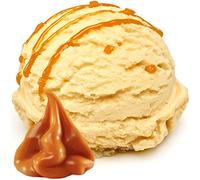 Caramel flavor soft ice cream powder - For Soft ice machine - 1: 3 - 333g