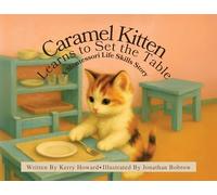 Caramel Kitten Learns to Set the Table