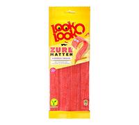 Caramelo amargo de fresa | Look-O-Look | Sour Mats Strawberry Taste 20 Piezas | Peso total 125 gramos