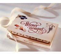 Caramelo de chocolate con leche Karl kuiWiener Nougat con suave almendra crujiente caja de regalo de 210 g [Paquete 3]