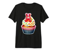 Caramelo de Postre de Magdalena de Oso de Goma Camiseta Premium