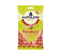 Caramelo duro de frambuesa | Napoleon | Bolas de frambuesa con sabor a fruta | Peso total 200 gramos