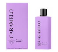 CARAMELO - Freesia Bloom 100 ml, Colonia Mujer, Perfume Formato Spray, Eau de Toilette Natural y Femenina, Aroma Frutal Amaderado, Fragancia Fresca, Elegante y de Larga Duración
