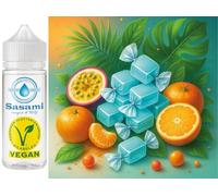 Caramelo helado fruta de la pasión y mandarina aroma concentrado - Vegano - Sasami - 100ml