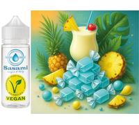 Caramelo helado Piña Colada aroma concentrado - Vegano - Sasami - 100ml