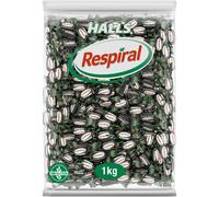 Caramelo Respiral Regaliz Mentol - 300 Caramelos - Caramelo Respiral Bolsa Kilo - Sin Gluten - Sabor Regaliz y Mentol