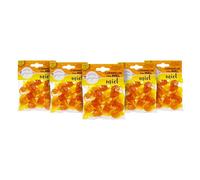 Caramelos. 11 Sabores con 25% Miel Española y Extracto de Plantas. Caramelos Premium, 100% Naturales, Suaves para la Garganta. Elaborados en España. (5x100gr. Miel)