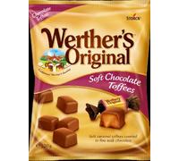 Caramelos blandos originales Storck Werther's en chocolate con leche 70 g