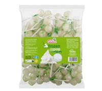 Caramelos Cerdán - Caramelo con Palo Sabor Yogur Natural Frozen Pop | Caramelo Duro Sin Gluten ni Alérgenos | Bolsa de 100 Unidades | Ideal para Fiestas, Eventos y Cumpleaños