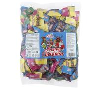 Caramelos Cerdán - Caramelos Forma de Corazón Feliz Navidad Sabor Cereza | 333 Uds-Bolsa 1 Kg | Caramelo Sin Gluten ni Alérgenos | Ideal para San Valentín, Fiestas y Cumpleaños