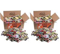 Caramelos Cerdán | Party Mix Halloween - 100 Golosinas y Caramelos de Sabores Surtidos | Relleno de Piñata Sin Gluten | Ideal para Cumpleaños, Fiestas, Navidad, Halloween (Paquete de 2)