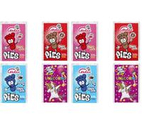 Caramelos Cerdán - Pies Surtidos | Piruletas Pintalenguas Sobre con Pica Pica sabores |Estuche 20 Uds | Sin Gluten ni Alérgenos | Ideal para Fiestas, Navidad y Cumpleaños (Paquete de 2)