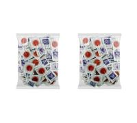 Caramelos Cerdán - Piruleta Redonda Sabor Cereza - Semana Santa, con Imágenes de Salzillo y Recuerdos de Murcia | 100 uds |Piruleta Sin Gluten ni Alérgenos | Ideal para Fiestas, Navidad y Cumpleaños