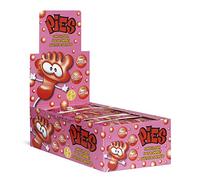 Caramelos Cerdán - Piruletas Forma de Pie Sobre con Pica Pica Sabor Cereza | Estuche con 40 uds | Sin Gluten ni Alérgenos | Ideal para Fiestas, Navidad y Cumpleaños