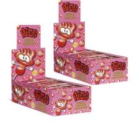 Caramelos Cerdán - Piruletas Forma de Pie Sobre con Pica Pica Sabor Cereza | Estuche con 40 uds x 20 | Sin Gluten ni Alérgenos | Ideal para Fiestas, Navidad y Cumpleaños