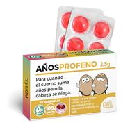 Caramelos Cumpleaños divertidos| Años profeno | Caja Regalo con 12 Caramelos sin Azúcar | Regalo Original Caja Broma con Caramelos | Sabor Cereza