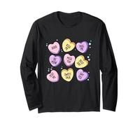 Caramelos de Amor para Conversaciones de corazón de San Valentín Manga Larga